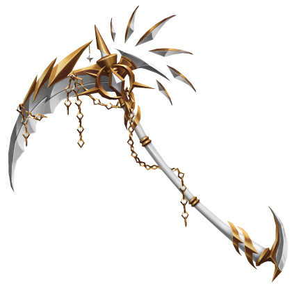 Angelic White Champion's Scythe