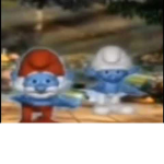 aesthetic angry smurf