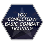 You have completed your Basic Combat Training!