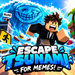 Escape Tsunami For Memes! 🌊💀