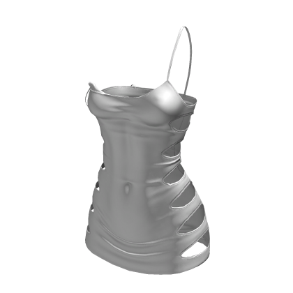 Y2K Corset Cutout Dress White [JEYS]