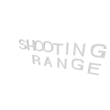 shooting range sign 