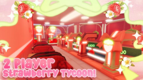 🍓2 Player Strawberry Tycoon!🍓