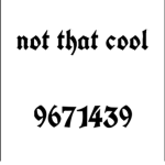 Not that cool