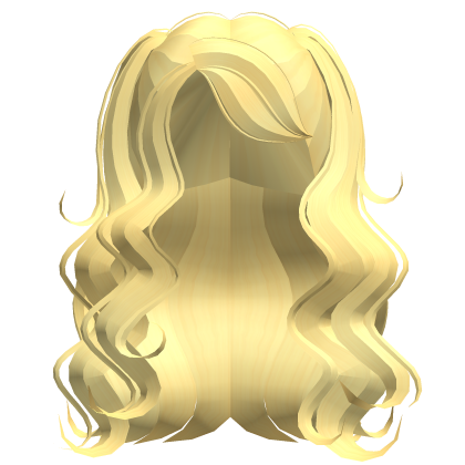 Cutesy Magical Anime Twintails in Light Yellow Roblox item