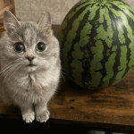 Watermelon Cat