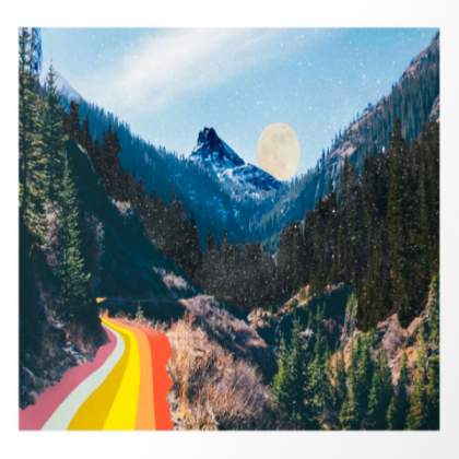 mountain scenery Roblox decal