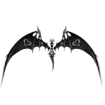 Black Heart Dragon Stalker Wings