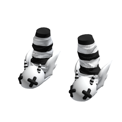 Devil Slippers Reverse Monochrome thumbnail