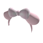 ୨♡cute bunny headband w/ a pink bow♡୧