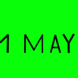 Happy 1 May