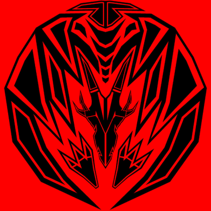 Red eyes black dragon Roblox decal