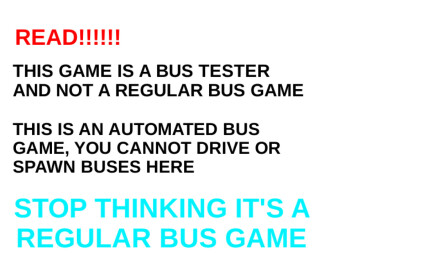 Bus Stop Test