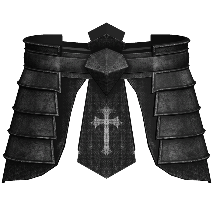 Black Medieval Knight Waist
