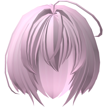 short moe bob with hair vents in pink