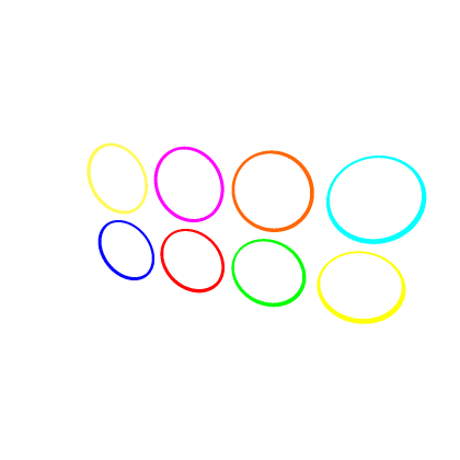 Neon Color Rings 