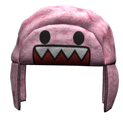 #Garra Domo Kun Y2k Pink Trapper Hat