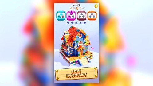 Puzzle 3D de vis: boulons détachés