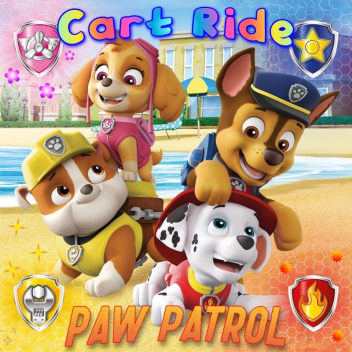 [🎁NEW!] PAW 🐾 PATROL Cart Ride!!🐾🐕🐶