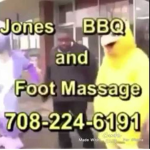 jone's bbq and foot massage