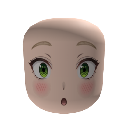 Malfoid / Female Malfoy Head Surprised Green 💚✨