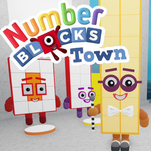 Numberblocks Town official Roblox game thumbnail