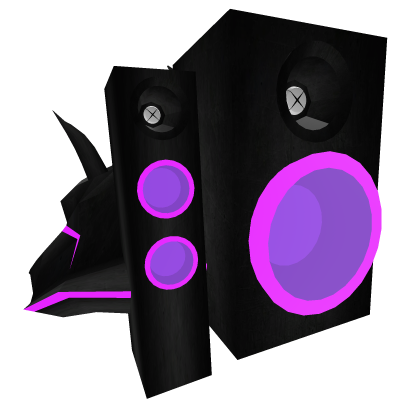 Right T.RI Titan Shoulder Armor+Speakers v2 [Glow] Roblox item