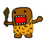Caveman Domo Roblox badge thumbnail