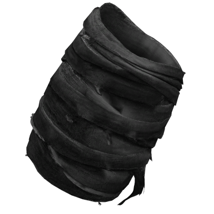 Black Worn Arm Bandages - Righy Arm