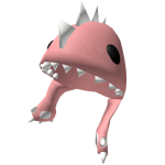 Pink Dinosaur Bonnet