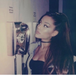 Hearts for Ariana Grande.