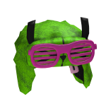 Green alien GIR! scene party hat