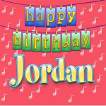 Happy Birthday Jordan!!!