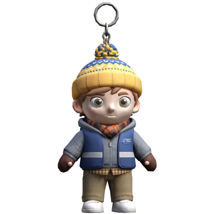 Resident Evil Bryan Hodukavich Keychain