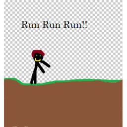 Ready or not, here I run.