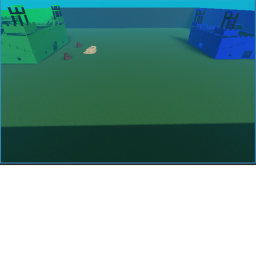 blue vs green war