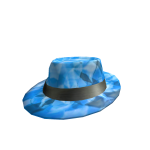 Sky Blue Sparkletime Fedora