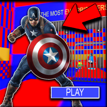 🔒Captain America Prson Run Obby [First Person]