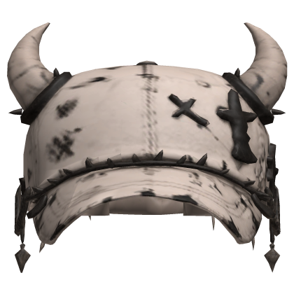 Distressed Y2K Grunge Horned Cap Roblox item