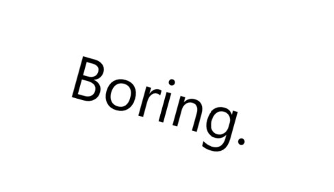 Bored person's house 