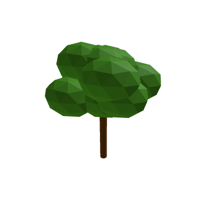 Low poly tree