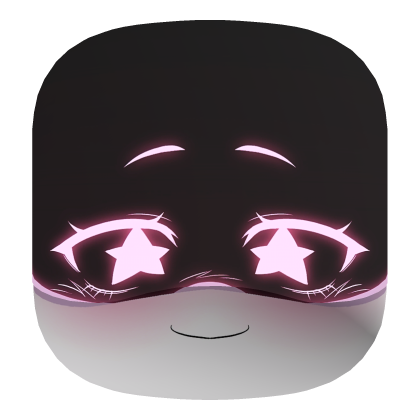 Murder drones - Pink visor sparkle face  Roblox item