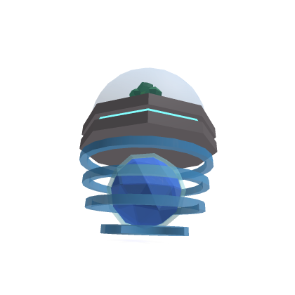 Futuristic Floating Ball