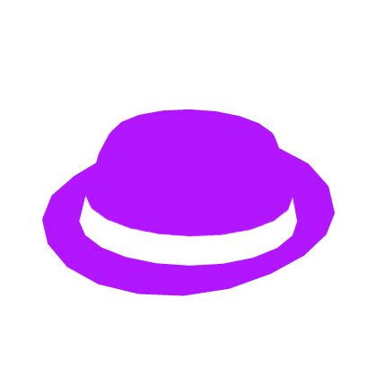 Purple Neon Fedora