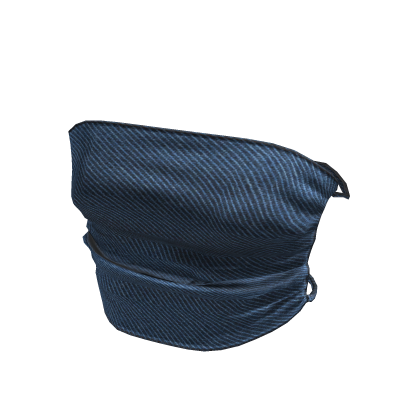 Backless Tube Top_Sola001_denim blue