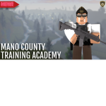 MCSO- Mano county Training center