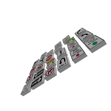 Traffic Signs Set