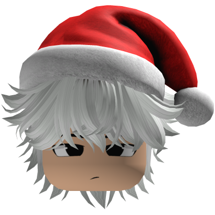 Beautiful hair Christmas beret (White-Black)