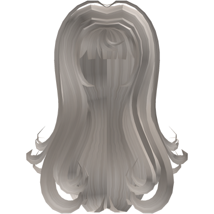 kawaii platnum hair perfect for fall, curly ends