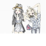 PALOMA E ANDRIELLY